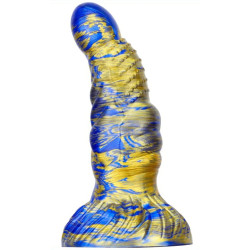 MetallicAnal Gode Fantasy Nirp 15 x 5.3cm Bleu-Doré